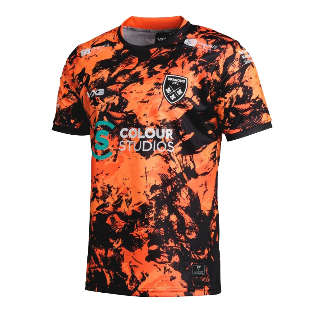 VX3 Dragons RFC 2025/26 Mens Third Rugby Shirt – Rugby Heaven