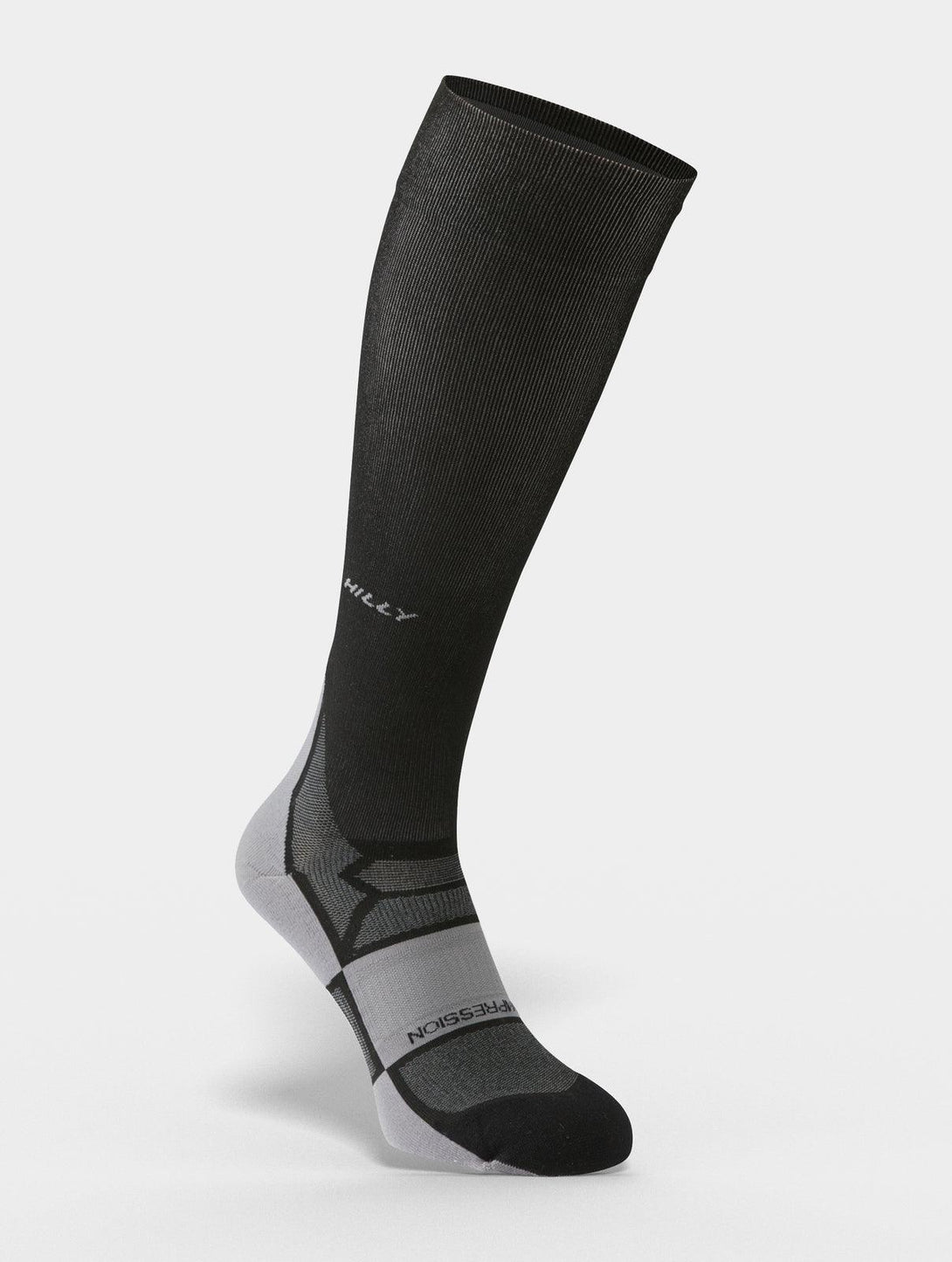 Rugby Heaven Hilly Pulse Compression Socks Black - www.rugby-heaven.co.uk