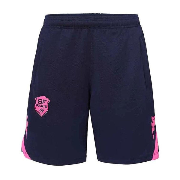 Rugby Heaven Kappa Stade Francais Mens Training Shorts - www.rugby-heaven.co.uk