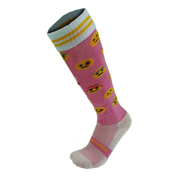 RH Kids Funky Socks - Pink Emoji