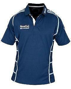 Rugby Heaven Kooga Piped Teamwear Adults Navy/Sky Blue Match Rugby Shirt - www.rugby-heaven.co.uk