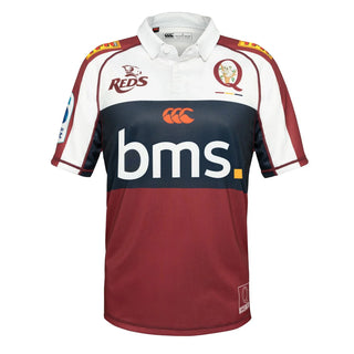 Canterbury Queensland Reds Super Rugby Pacific Mens Home Rugby Shirt