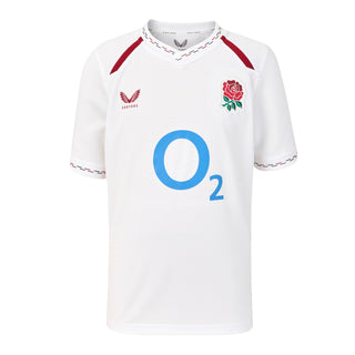 Castore England Rugby 2026/27 Kids Home Rugby Shirt