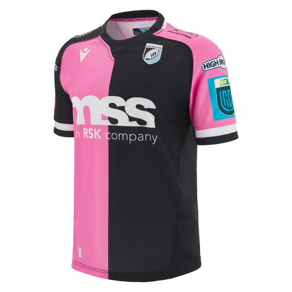 Rugby Heaven Macron Cardiff Rugby Mens Away Poly Rugby Shirt - www.rugby-heaven.co.uk