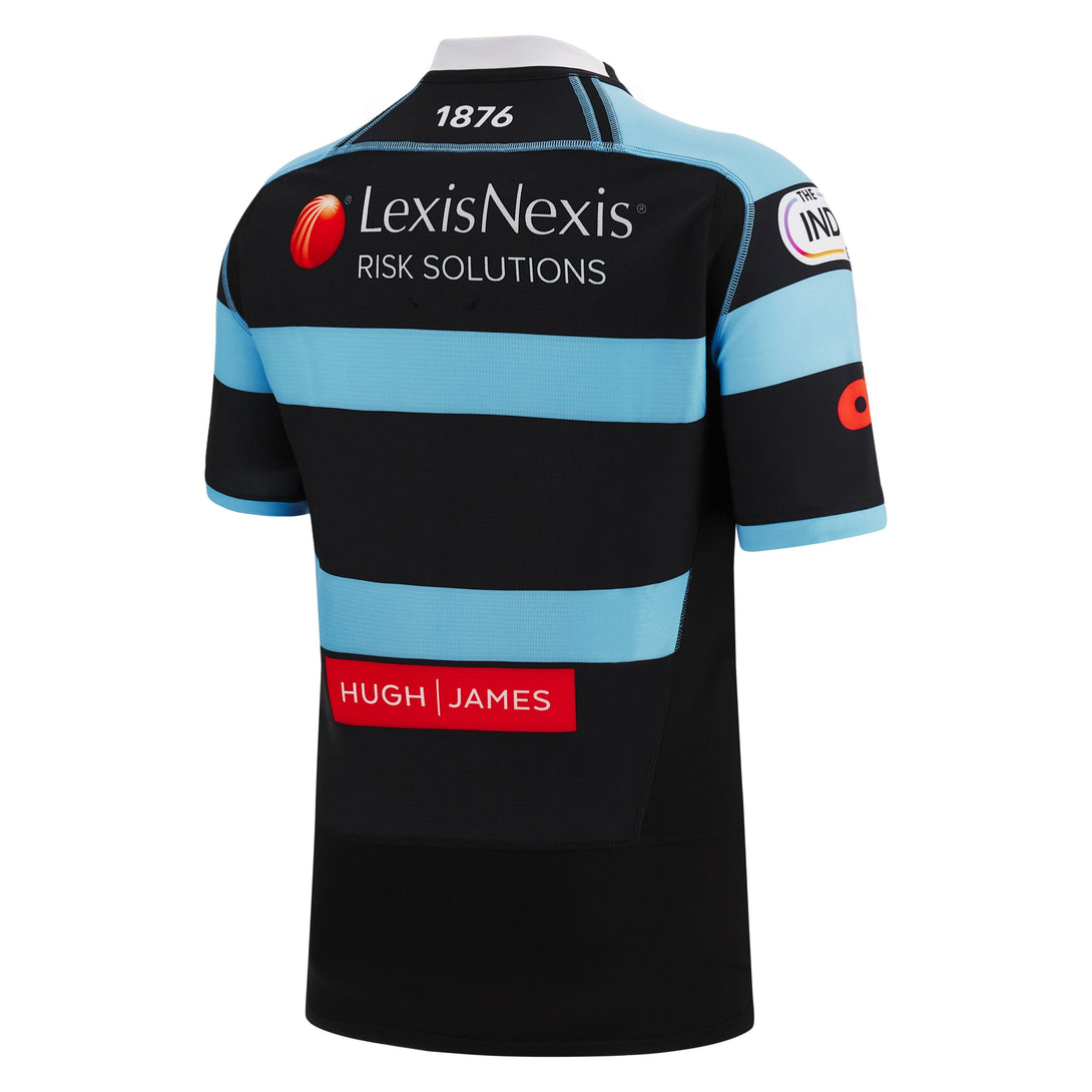Rugby Heaven Macron Cardiff Rugby Mens Home Rugby Shirt - www.rugby-heaven.co.uk