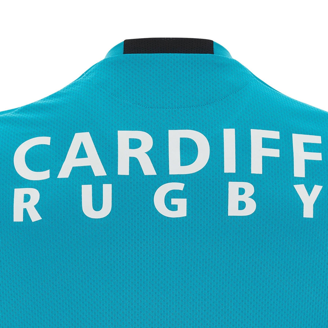 Rugby Heaven Macron Cardiff Rugby Mens Training Poly T Shirt - www.rugby-heaven.co.uk