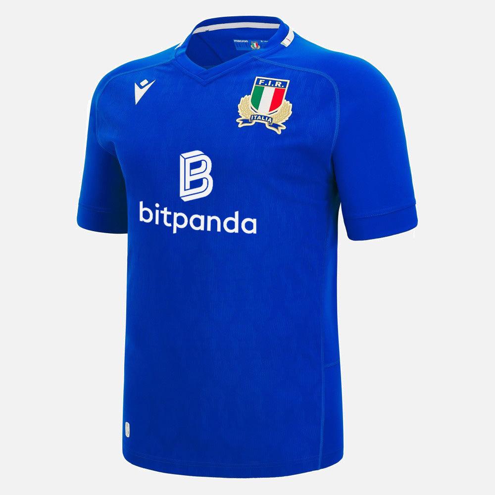 Rugby Heaven Macron Italy Mens Home Rugby Shirt - www.rugby-heaven.co.uk