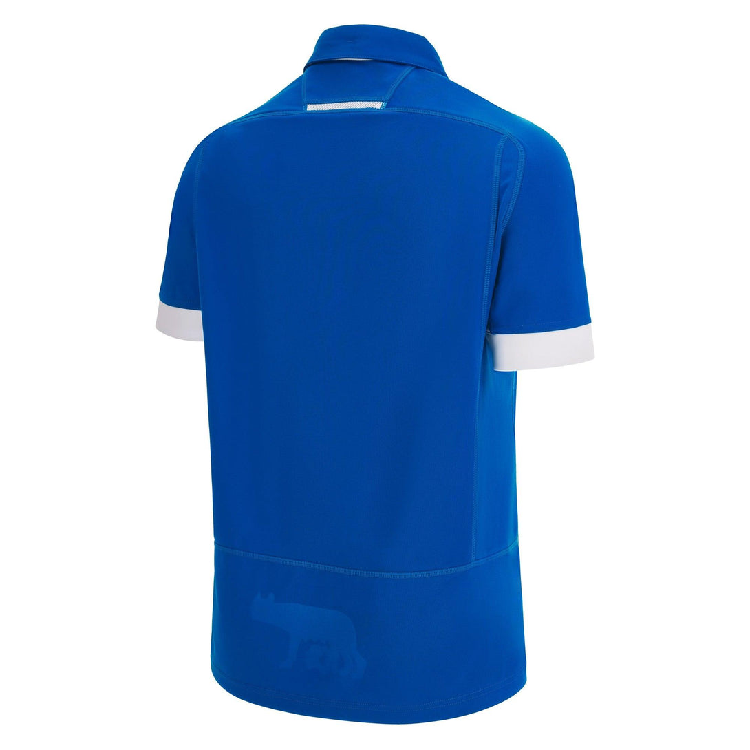 Rugby Heaven Macron Italy Mens Rugby World Cup 2023 Home Rugby Shirt - www.rugby-heaven.co.uk