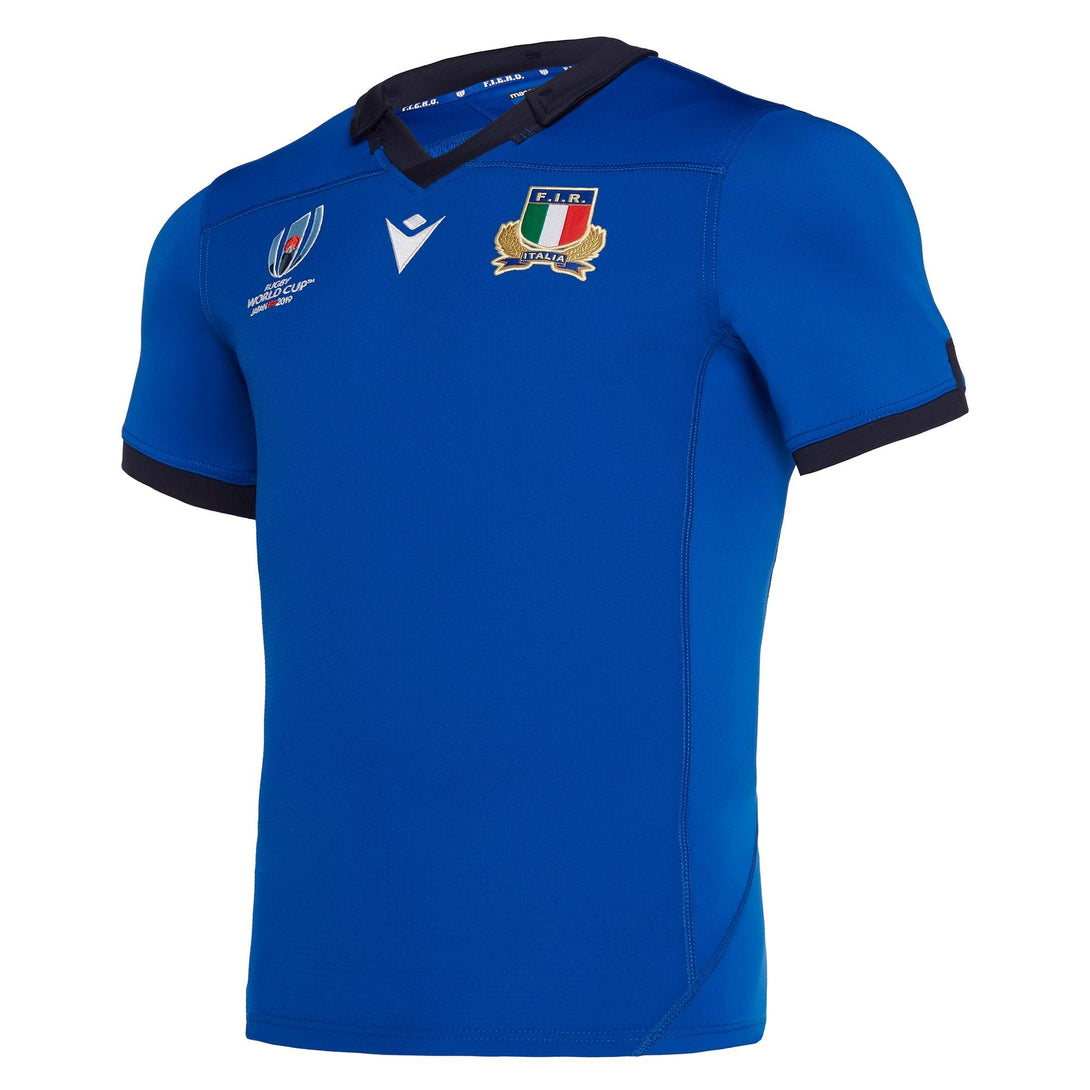 Rugby Heaven Macron Italy Mens RWC Home Authentic Pro Rugby Shirt - www.rugby-heaven.co.uk