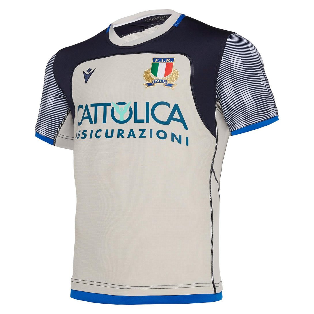 Rugby Heaven Macron Italy Mens Training Rugby Shirt - www.rugby-heaven.co.uk