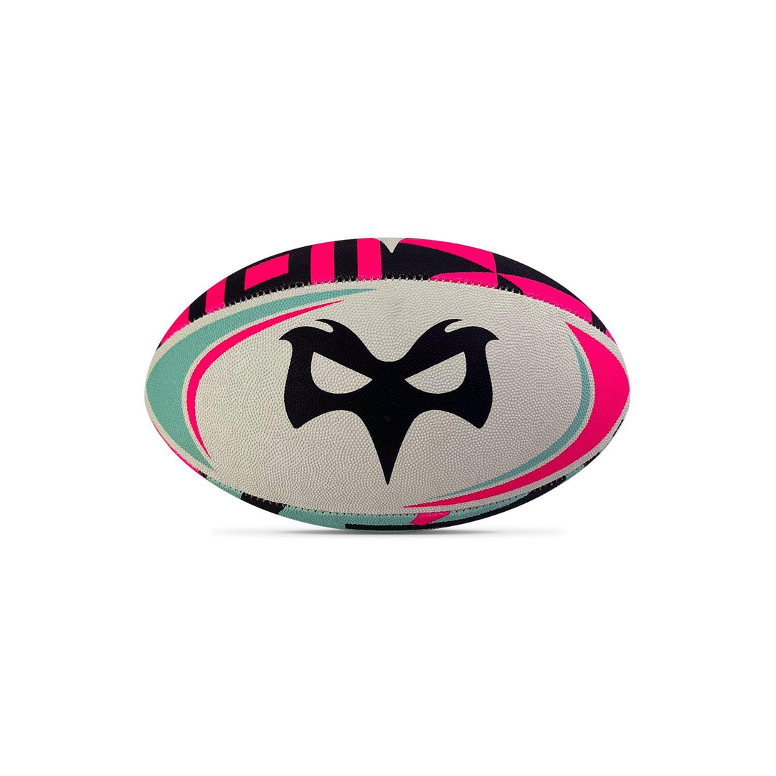 Rugby Heaven Macron Ospreys 23/24 Supporters Rugby Ball - www.rugby-heaven.co.uk