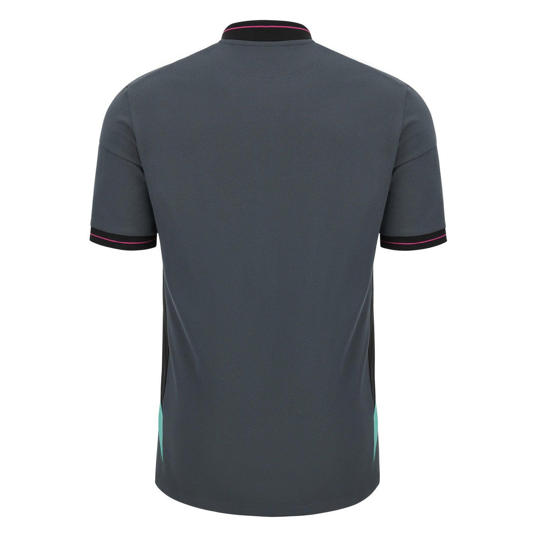 Macron Ospreys Rugby Mens Travel Rugby Fit Polo