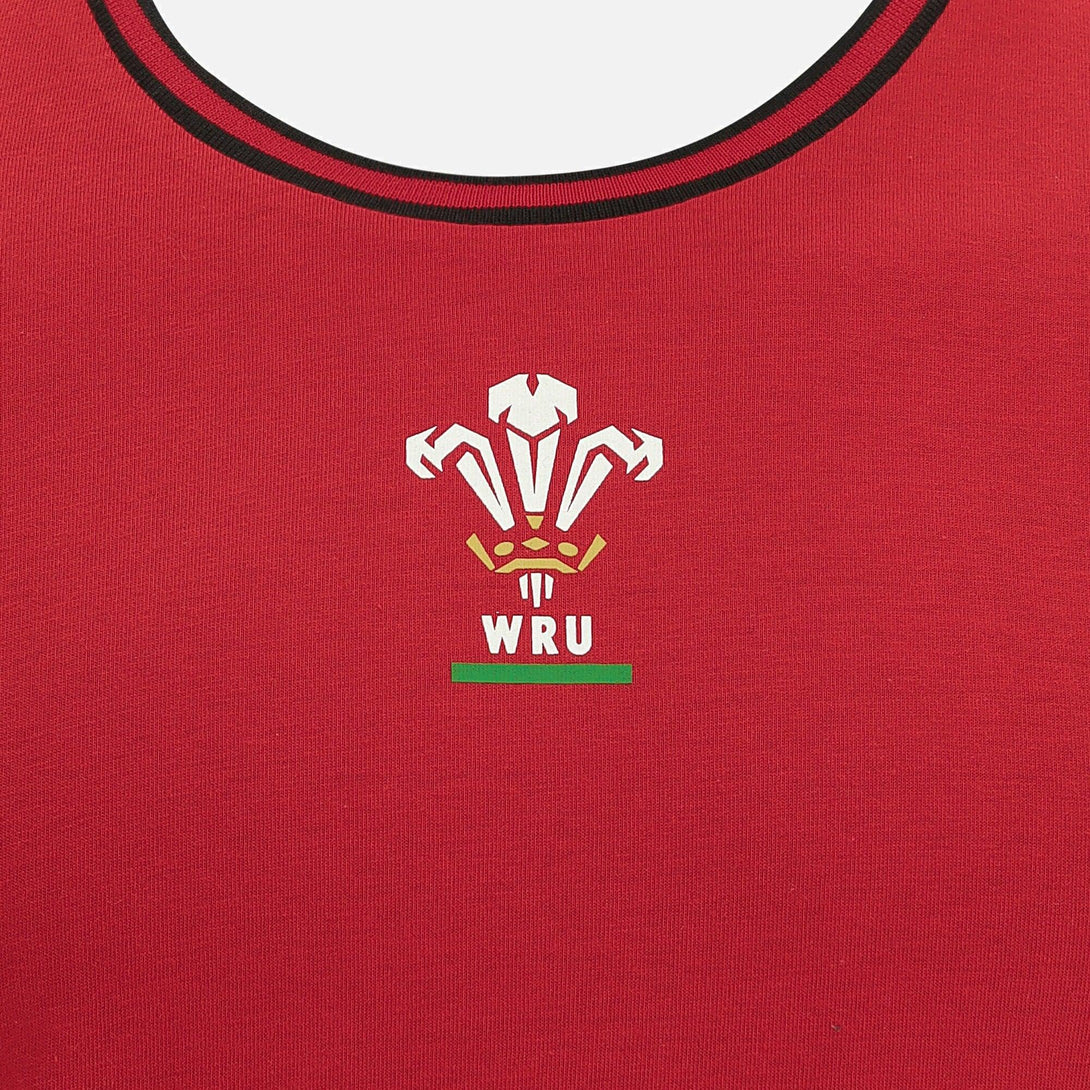 Rugby Heaven Macron Wales Adults Travel Leisure T-Shirt - www.rugby-heaven.co.uk