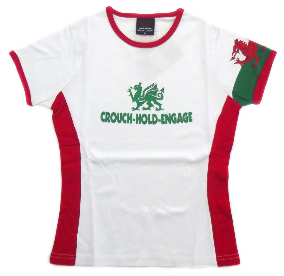 Rugby Heaven Manav Crouch Touch Hold Engage Ladies T-Shirt - www.rugby-heaven.co.uk