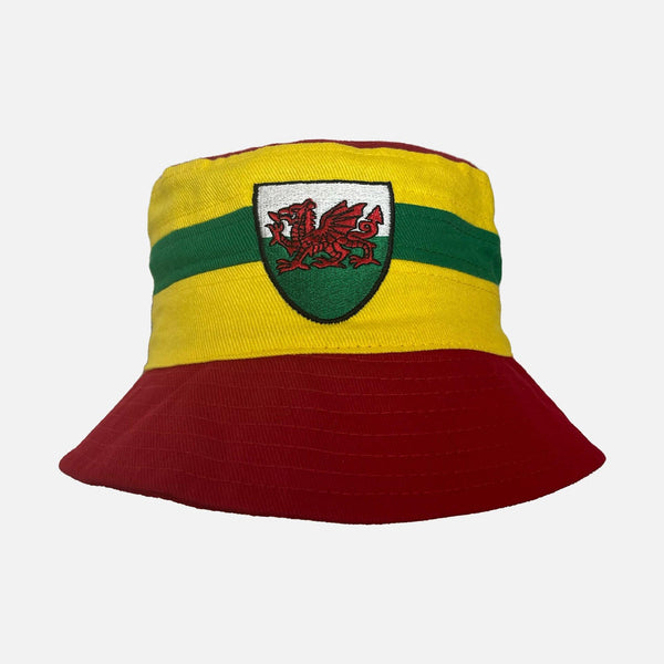 Manav Wales Adults Bucket Hat