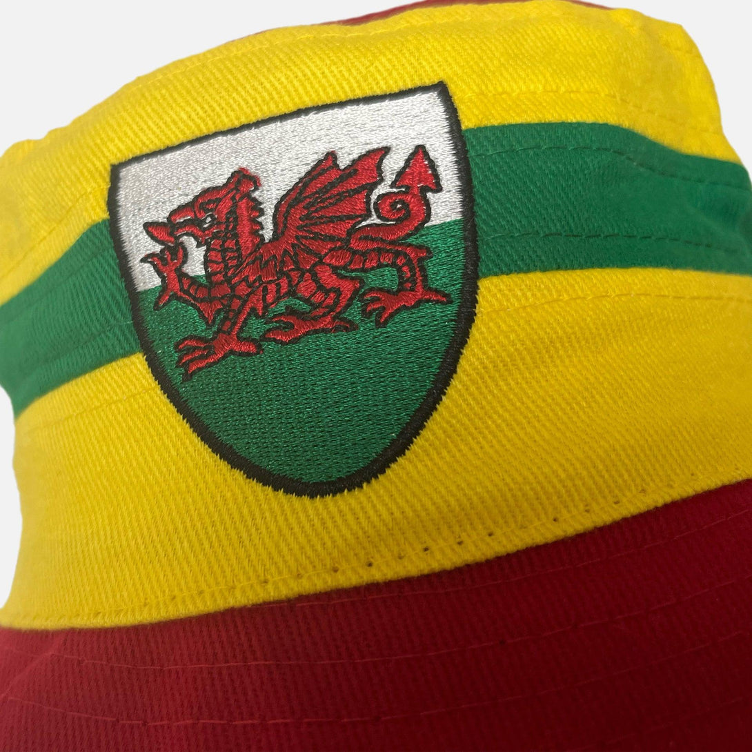 Manav Wales Adults Bucket Hat