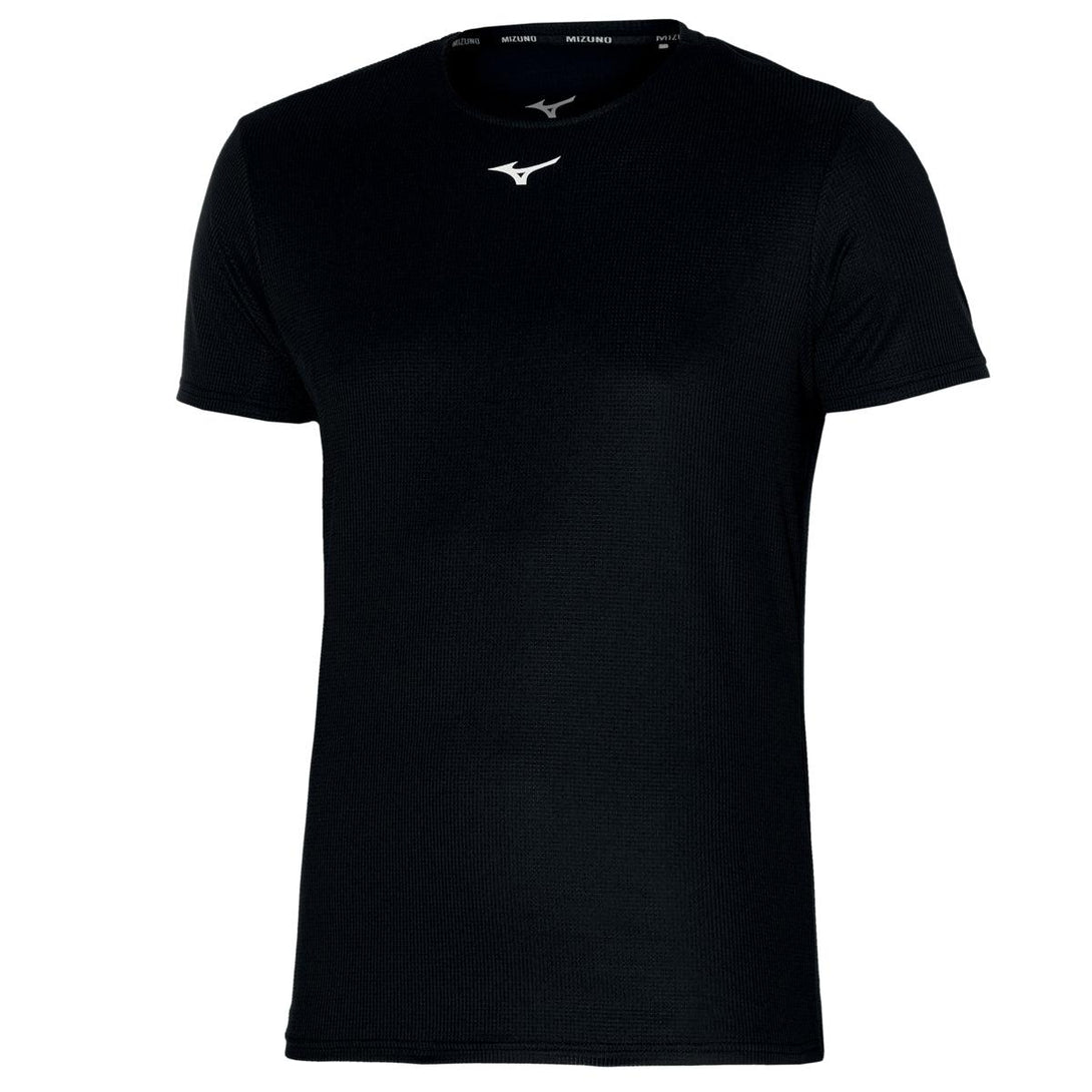 Mizuno Mens DRYAEROFLOW Gym T-Shirt -Black