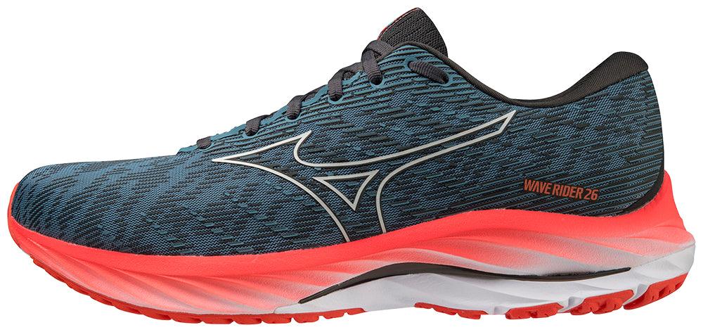 Rugby Heaven Mizuno Mens Wave Rider 26 Running Shoes - www.rugby-heaven.co.uk
