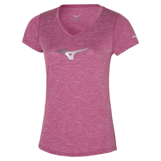 Mizuno Womens Impulse Core Logo T-Shirt