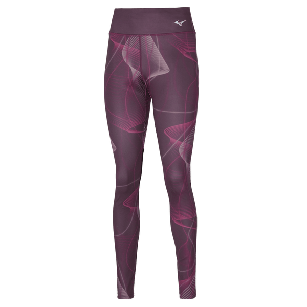 Rugby Heaven Mizuno Womens Printed Tights - www.rugby-heaven.co.uk