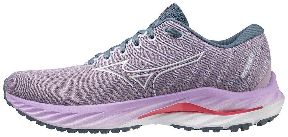 Rugby Heaven Mizuno Womens Wave Inspire 19 Running Shoes - www.rugby-heaven.co.uk