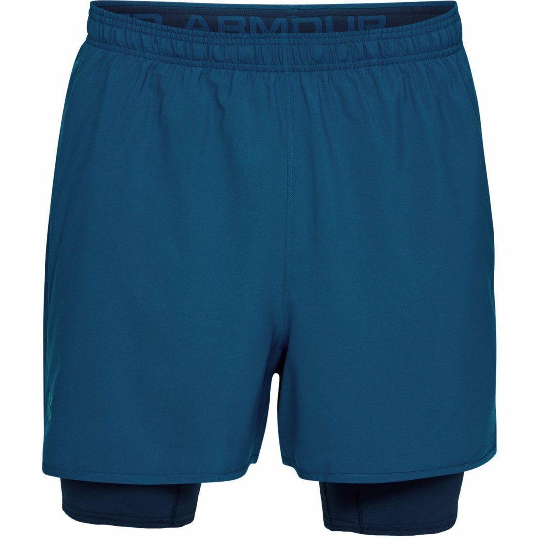 Rugby Heaven Under Armour Mens Qualifier 2-in-1 Shorts - www.rugby-heaven.co.uk