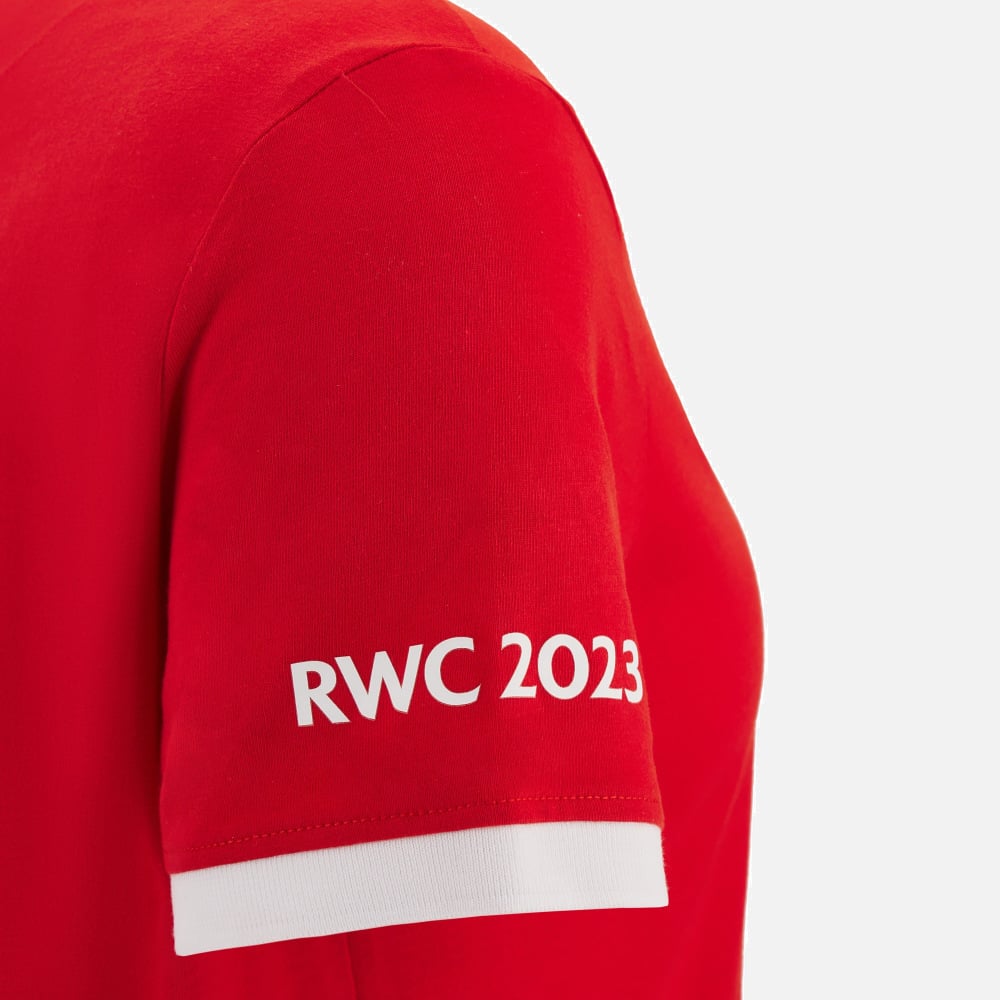 Macron Womens WRU RWC 2023 Polo S/S 