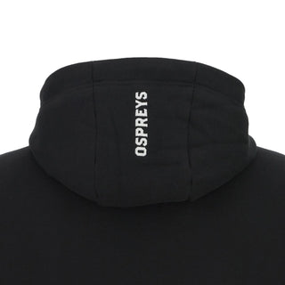 Macron Ospreys Rugby 2025/26 Kids Cotton Hoodie