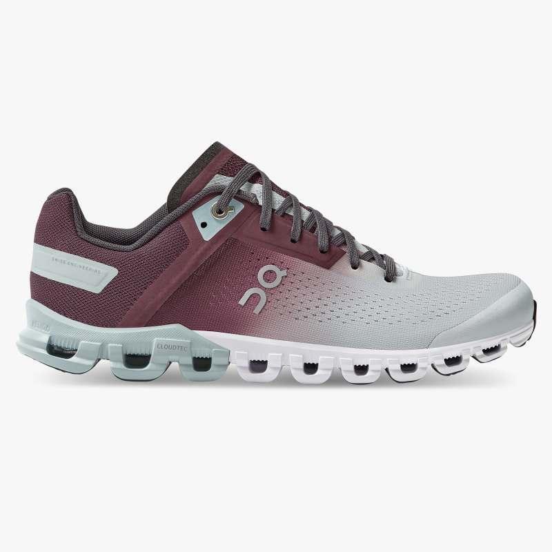 Rugby Heaven On Cloudflow Womens Shoe Mulberry/Mineral - www.rugby-heaven.co.uk