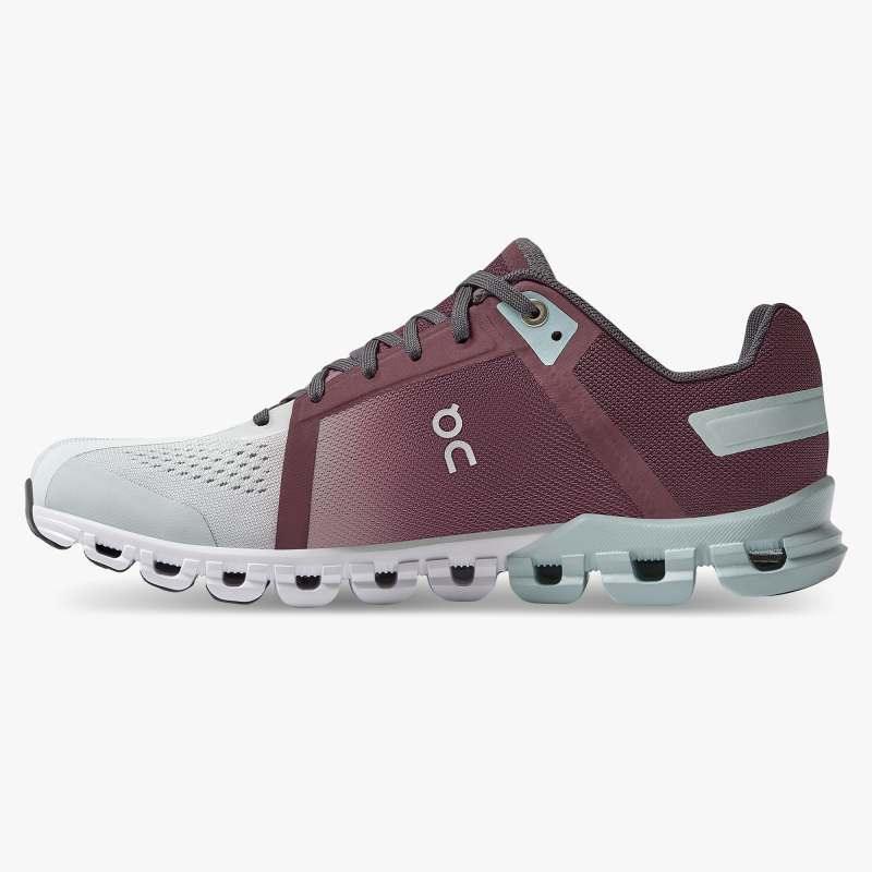 Rugby Heaven On Cloudflow Womens Shoe Mulberry/Mineral - www.rugby-heaven.co.uk