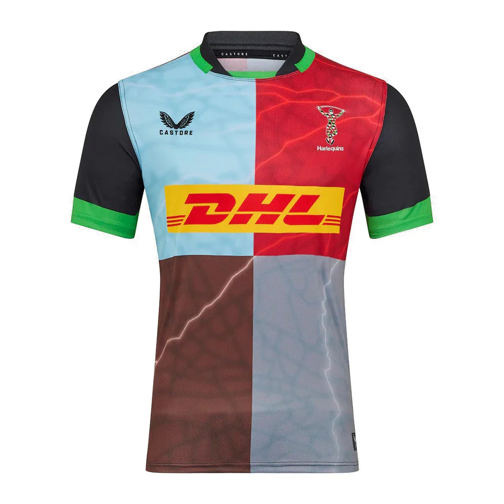 Castore Harlequins Rugby 2025/26 Mens Home Rugby Shirt – Rugby Heaven