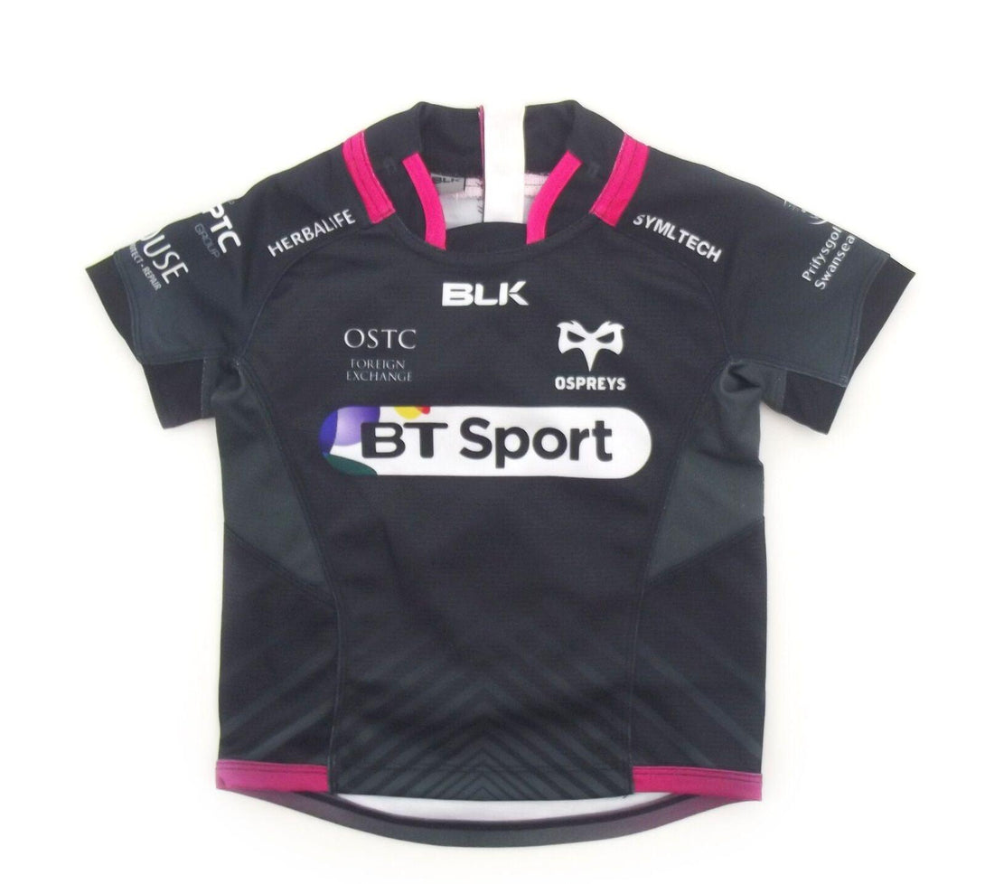 Rugby Heaven Ospreys 2015/16 Home Toddler Rugby Shirt - www.rugby-heaven.co.uk