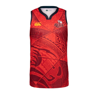 Canterbury Queensland Reds 2026 Mens Pasifika Singlet
