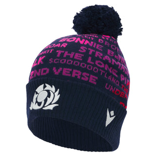 Macron Scotland SRU 2025/26 Pom Pom Beanie