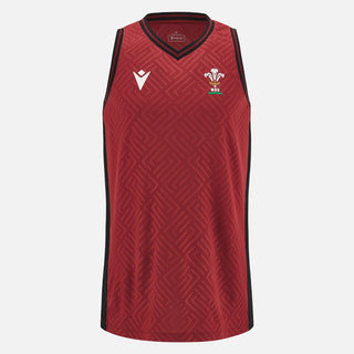Macron Adults Wales WRU 23/24 Six Nations Basketball Vest