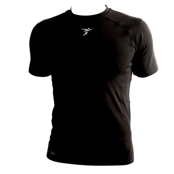 Rugby Heaven Precision Training Kids Black S/S Baselayer Top - www.rugby-heaven.co.uk