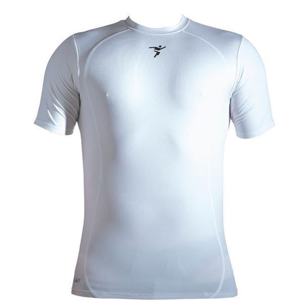 Rugby Heaven Precision Training Kids White S/S Baselayer Top - www.rugby-heaven.co.uk