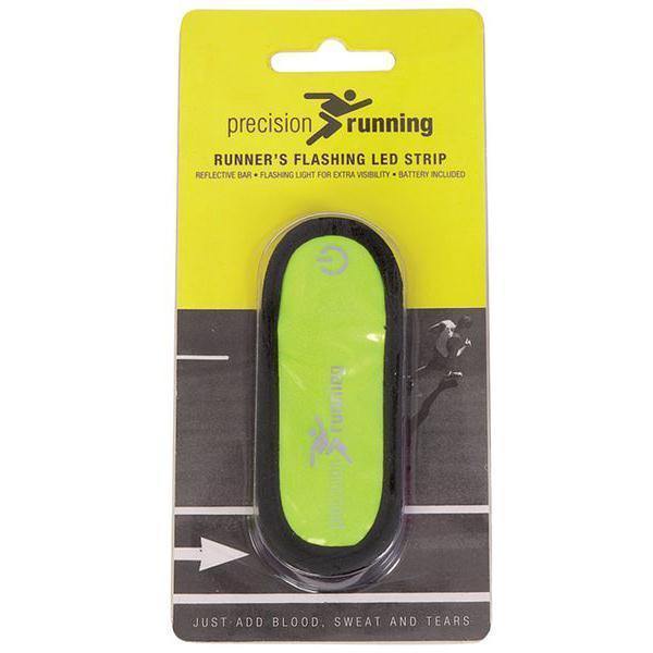 Rugby Heaven Precision Training Runners Flashing Led Strip Fluo Yellow - www.rugby-heaven.co.uk