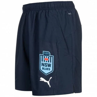 Puma New South Wales Blues NRL Kids Rugby Training Shorts