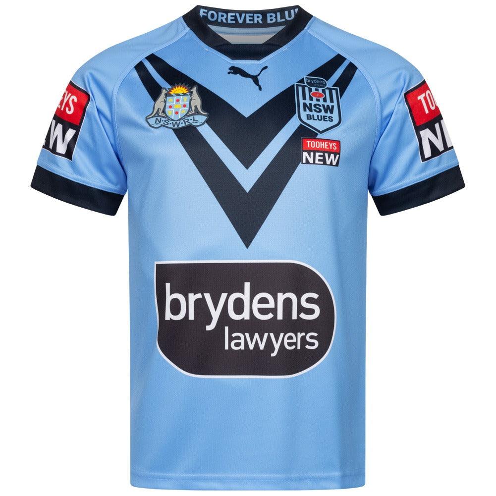 Puma New South Wales Blues Mens NRL Rugby Shirt 