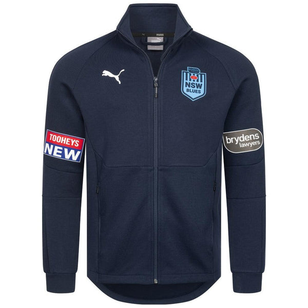 Rugby Heaven Puma New South Wales Blues Mens Rugby Training Jacket - www.rugby-heaven.co.uk