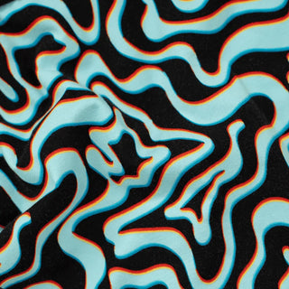 Oddballs Neon Lava Mens Cotton Boxer Shorts