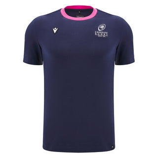 Macron Cardiff Rugby 2024/25 Mens Cotton T-Shirt