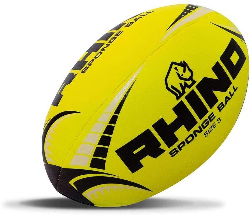 Rugby Heaven Rhino Kids Sponge Rugby Ball Size 3 - www.rugby-heaven.co.uk