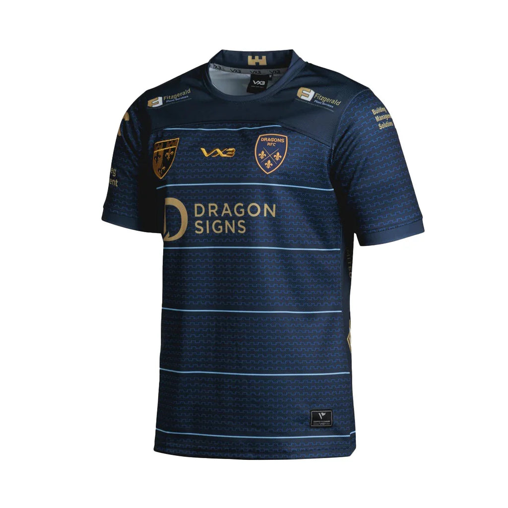 VX3 Dragons RFC 2025/26 Kids Away Rugby Shirt – Rugby Heaven