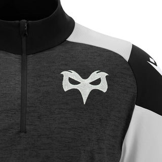 Macron Ospreys Rugby 2025/26 Mens Training 1/4 Zip Top