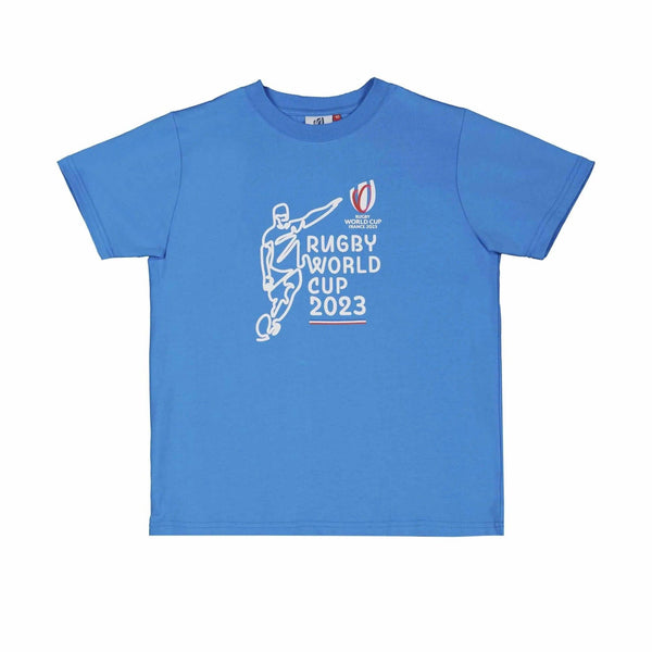 Rugby Heaven Rugby World Cup 2023 Kids Kicker T-Shirt - www.rugby-heaven.co.uk