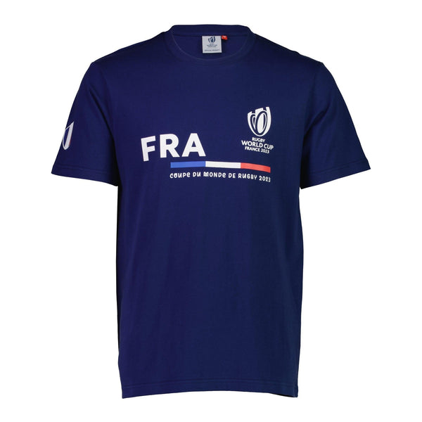 Rugby Heaven Rugby World Cup 2023 Mens France Supporter Tee - www.rugby-heaven.co.uk