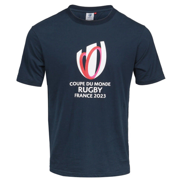 Rugby Heaven Rugby World Cup 2023 Mens Logo Tee - www.rugby-heaven.co.uk