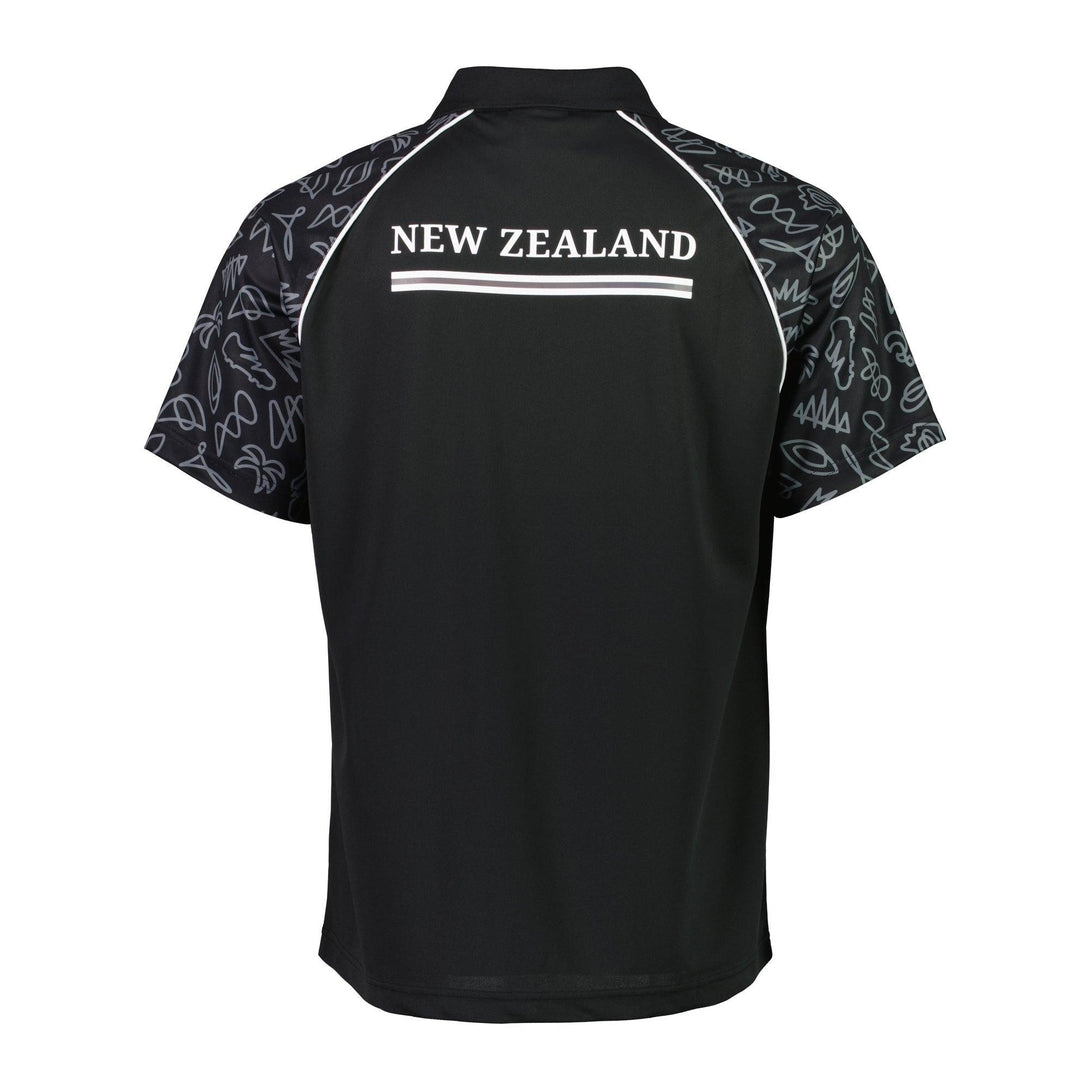 Rugby Heaven Rugby World Cup 2023 Mens New Zealand Polo - www.rugby-heaven.co.uk